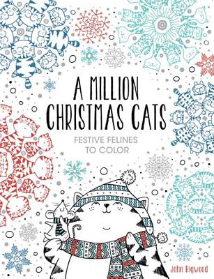 A Million Christmas Cats, Volume 8: Festive Felines to Color