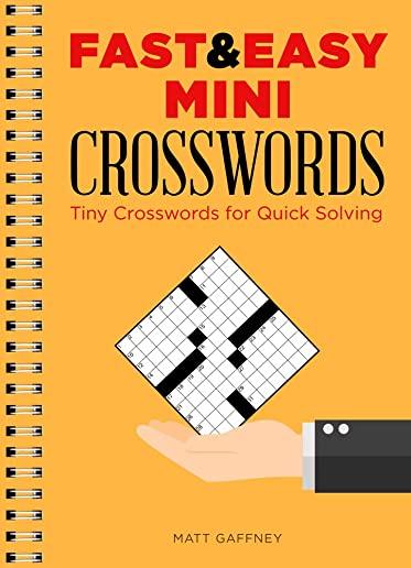 Fast & Easy Mini Crosswords: Tiny Crosswords for Quick Solving