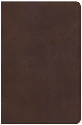 NKJV Large Print Personal Size Reference Bible, Brown Genuine Leather, Indexed