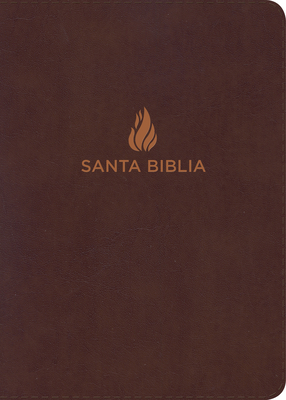 Rvr 1960 Biblia Letra Grande TamaÃ±o Manual MarrÃ³n, Piel Fabricada Con Ãndice