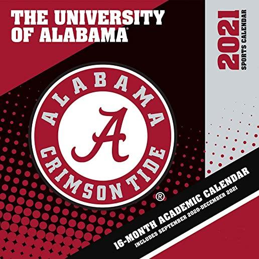 Alabama Crimson Tide 2021 12x12 Team Wall Calendar