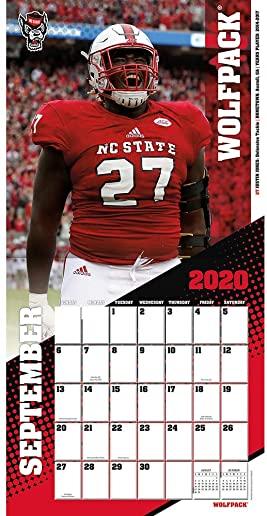 NC State Wolfpack 2021 12x12 Team Wall Calendar