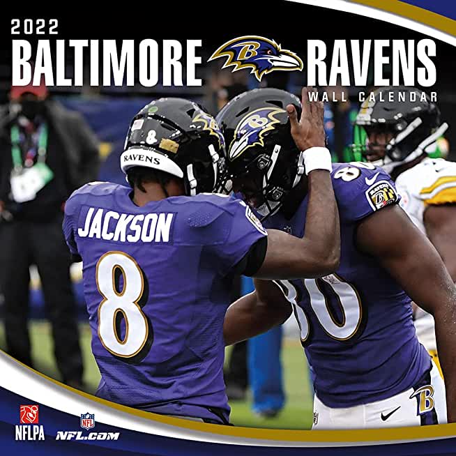 Baltimore Ravens 2022 12x12 Team Wall Calendar