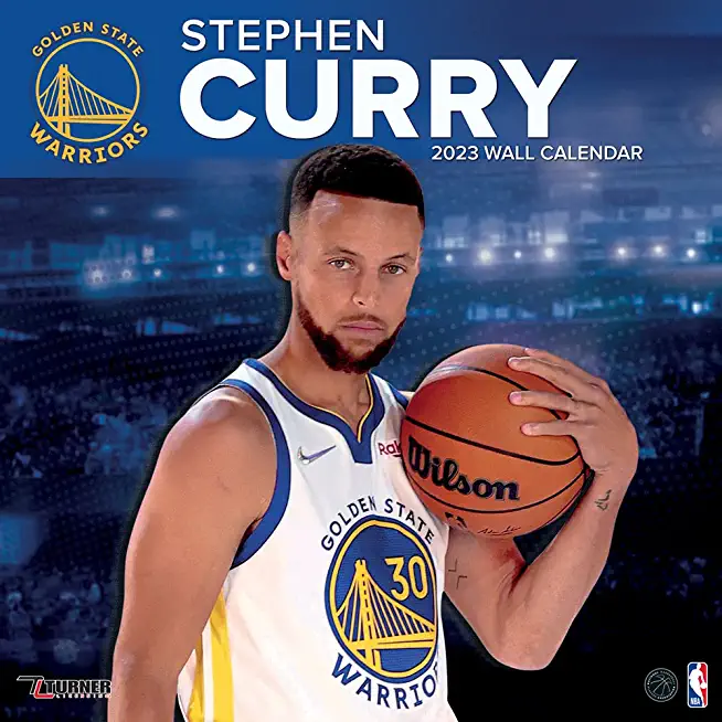 Golden State Warriors Stephen Curry 2023 12x12 Player Wall Calendar