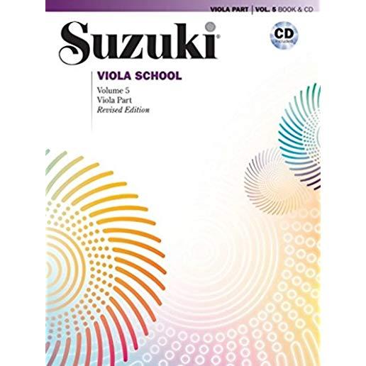Suzuki Viola School, Vol 5: Viola Part, Book & CD