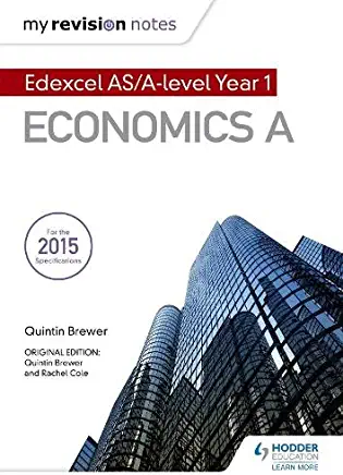 My Revision Notes: Edexcel as Economics