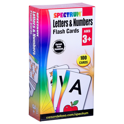 Letters & Numbers Flash Cards