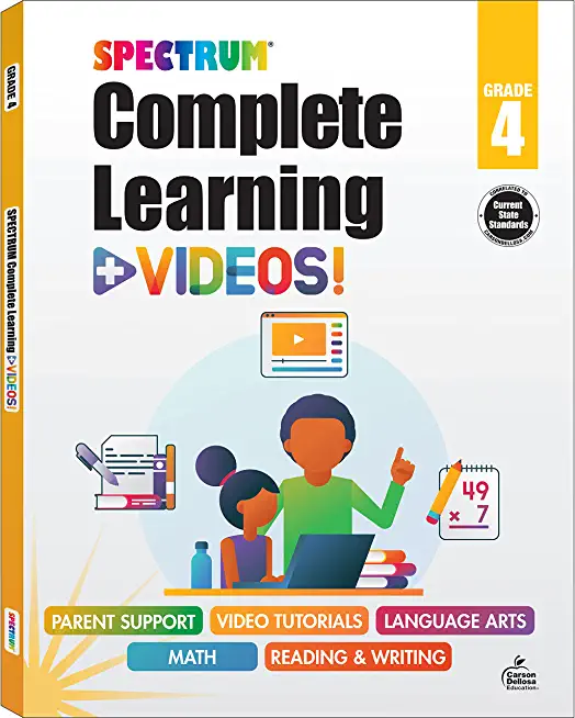 Spectrum Complete Learning + Videos Workbook