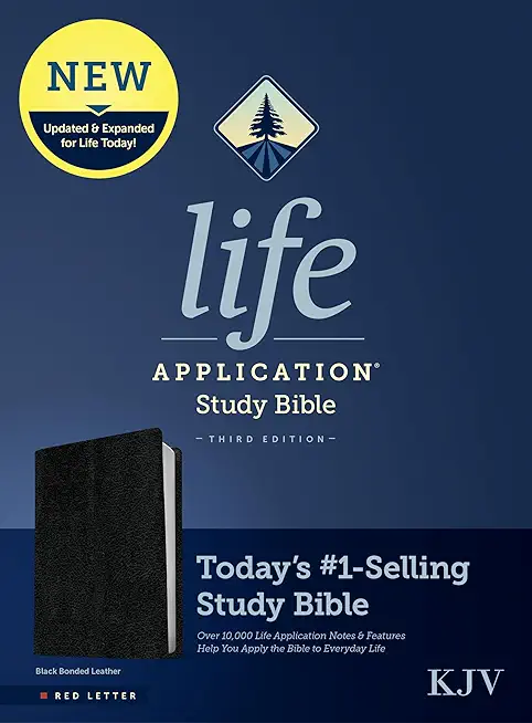 KJV Life Application Study Bible, Third Edition (Bonded Leather, Black, Red Letter)