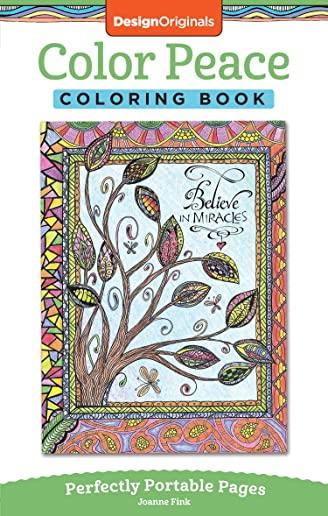 Color Peace Coloring Book: Perfectly Portable Pages