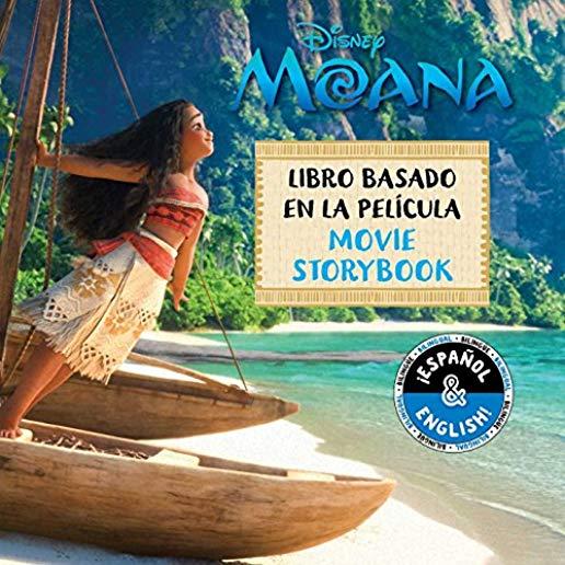 Disney Moana: Movie Storybook / Libro Basado En La PelÃ­cula (English-Spanish), Volume 3