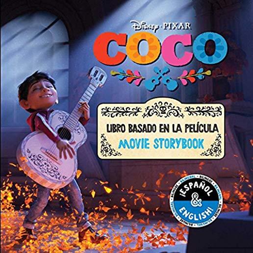 Disney/Pixar Coco: Movie Storybook / Libro Basado En La PelÃ­cula (English-Spanish), Volume 4