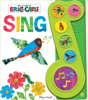 Little Music Note 6-Button Eric Carle: Sing