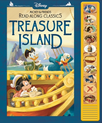 Disney Mickey and Friends: Treasure Island Read-Along Classics Sound Book [With Battery]
