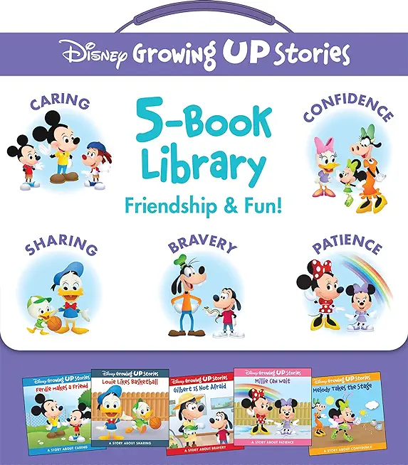 Disney Growing Up Stories: 5-Book Library Friendship & Fun!