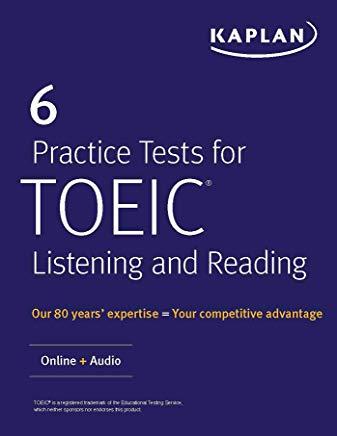 6 Practice Tests for Toeic Listening and Reading: Online + Audio