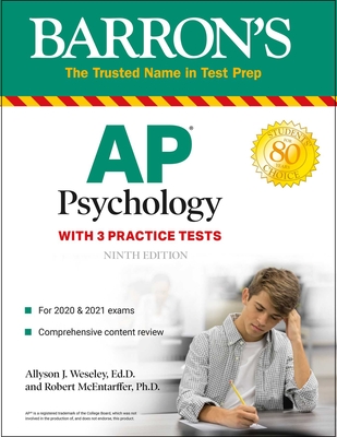 AP Psychology: With 3 Practice Tests