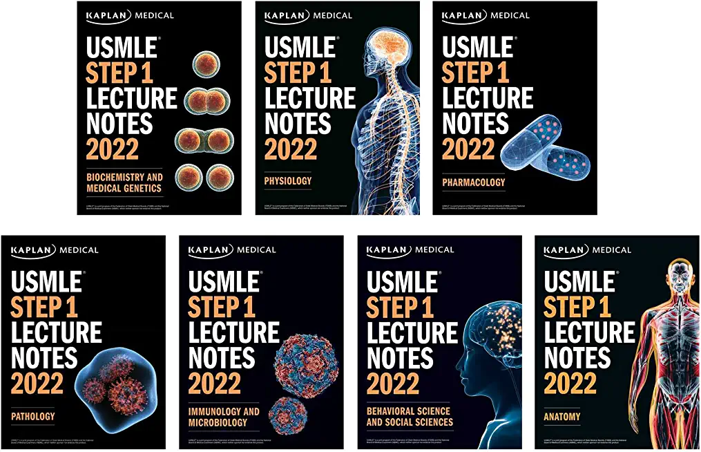 USMLE Step 1 Lecture Notes 2022: 7-Book Set