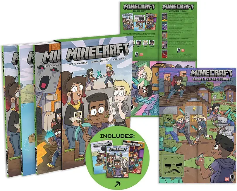 Minecraft Boxed Set (Graphic Novels)
