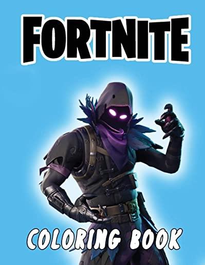 Fortnite Coloring Book: +50 High Quality Coloring Pages, Amazing Coloring Pages For Kids And Adults, Customize Your Favorite Fortnite Characte