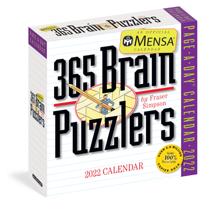 Mensa 365 Brain Puzzlers Page-A-Day Calendar 2022