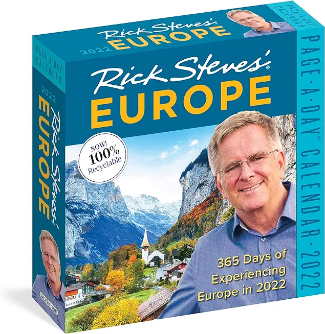 Rick Steves' Europe Page-A-Day Calendar 2022
