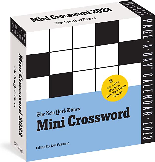 The New York Times Mini Crossword Page-A-Day Calendar for 2023