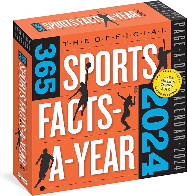 Official 365 Sports Facts-A-Year Page-A-Day Calendar 2024: Trivia, Record-Breaking Feats, Come from Behind Wins & Quotes