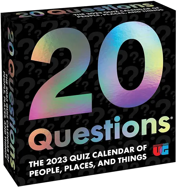 20 Questions 2023 Day-To-Day Calendar