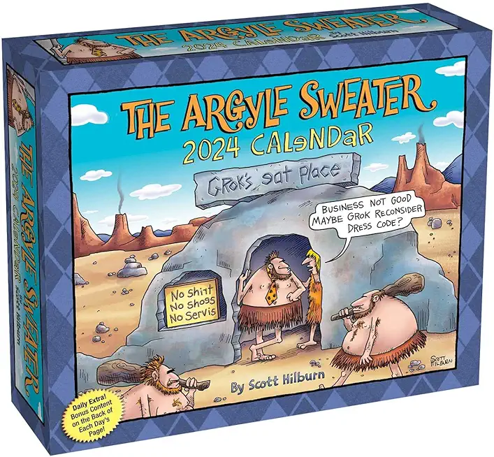The Argyle Sweater 2024 Day-To-Day Calendar