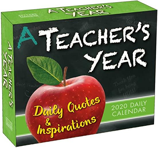 2020 a Teacher's Year Daily Quotes & Inspirations Boxed Daily Calendar: By Sellers Publishing