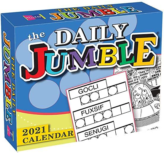2021 the Daily Jumble(r) Boxed Daily Calendar