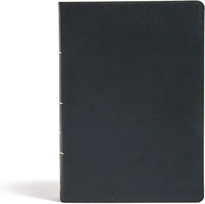 KJV Super Giant Print Reference Bible, Black Leathertouch