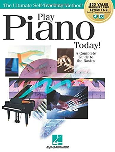 Play Piano Today! All-In-One Beginner's Pack: Includes Book 1, Book 2, Audio & Video