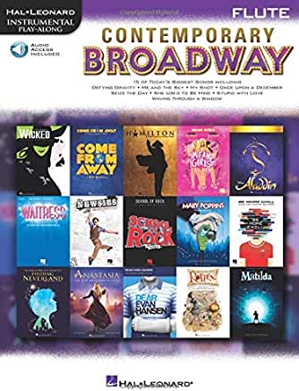 Contemporary Broadway: Instrumental Play-Along for Flute