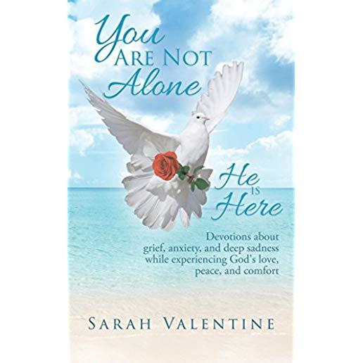 You Are Not Alone. He Is Here: Devotions about Grief, Anxiety, and Deep Sadness While Experiencing God's Love, Peace, and Comfort