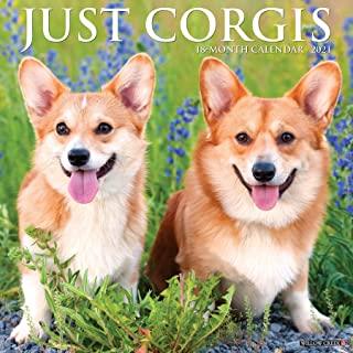 Just Corgis 2021 Wall Calendar (Dog Breed Calendar)