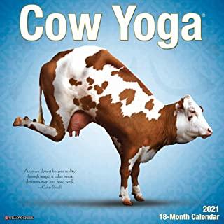 Cow Yoga 2021 Wall Calendar