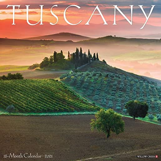 Tuscany 2021 Wall Calendar