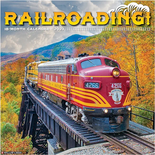 Railroading 2023 Wall Calendar