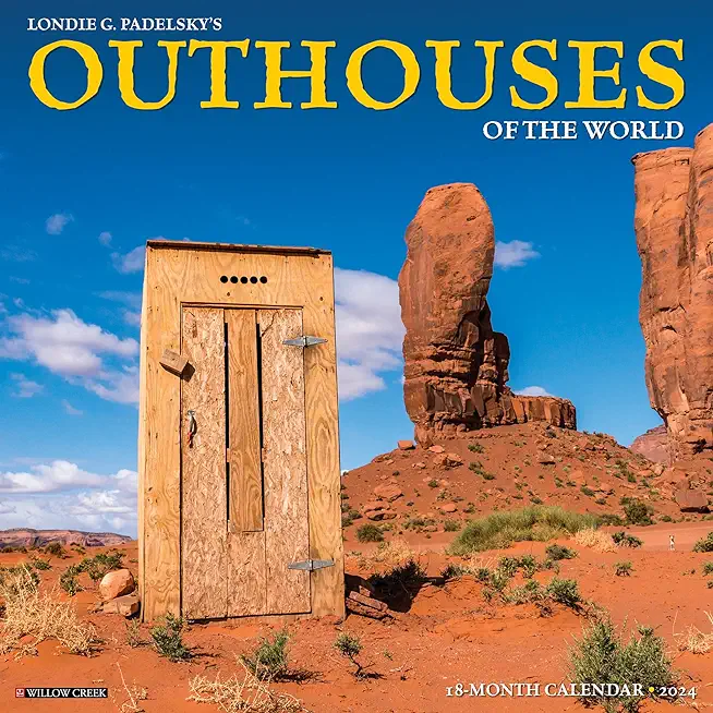 Outhouses 2024 12 X 12 Wall Calendar