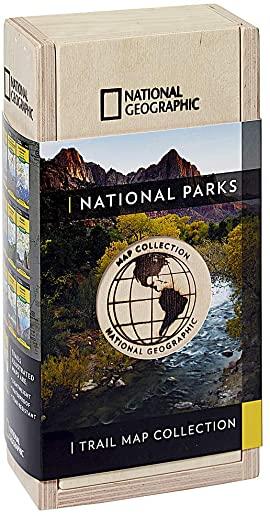 National Parks Trail Map Collection [boxed Set]