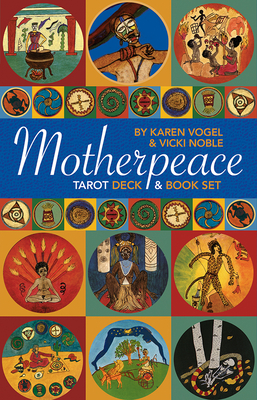 Mini Motherpeace Round Tarot Deck & Book Set [With Book]