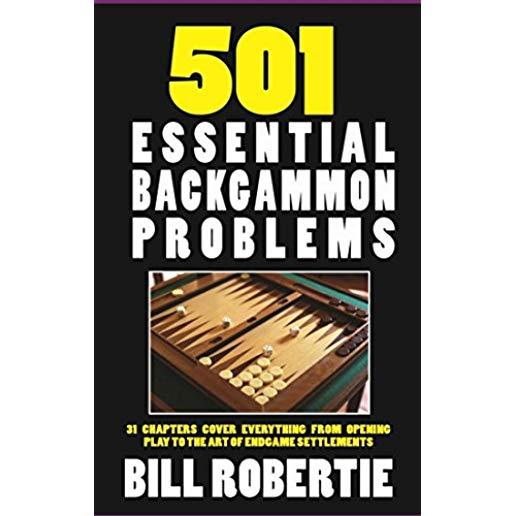 501 Backgammon Problems, Volume 1