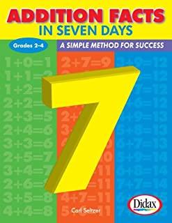 Addition Facts in Seven Days, Grades 2-4: A Simple Method for Success