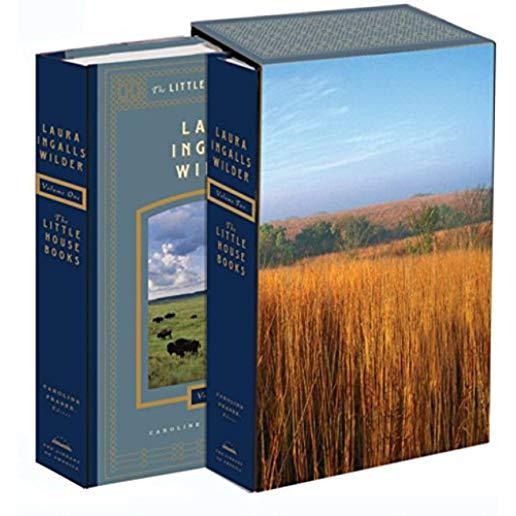 Laura Ingalls Wilder: The Little House Books: The Library of America Collection: (two-Volume Boxed Set)