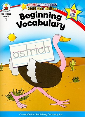 Beginning Vocabulary, Grade 1: Gold Star Edition