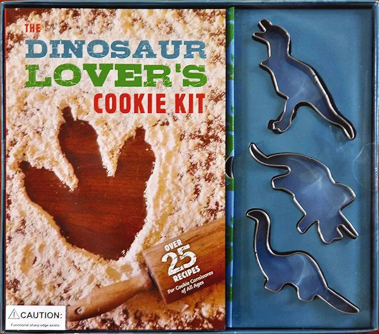 The Dinosaur Lover's Cookie Kit [With Cookie Cutters]