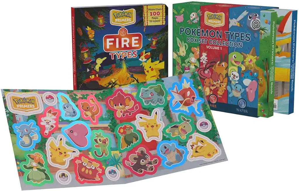 PokÃ©mon Primers Types: Box Set Collection Volume 1: Grass, Fire, and Water