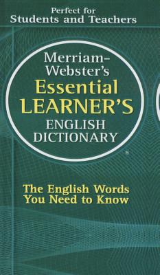 Merriam-Webster's Essential Learner's Dictionary